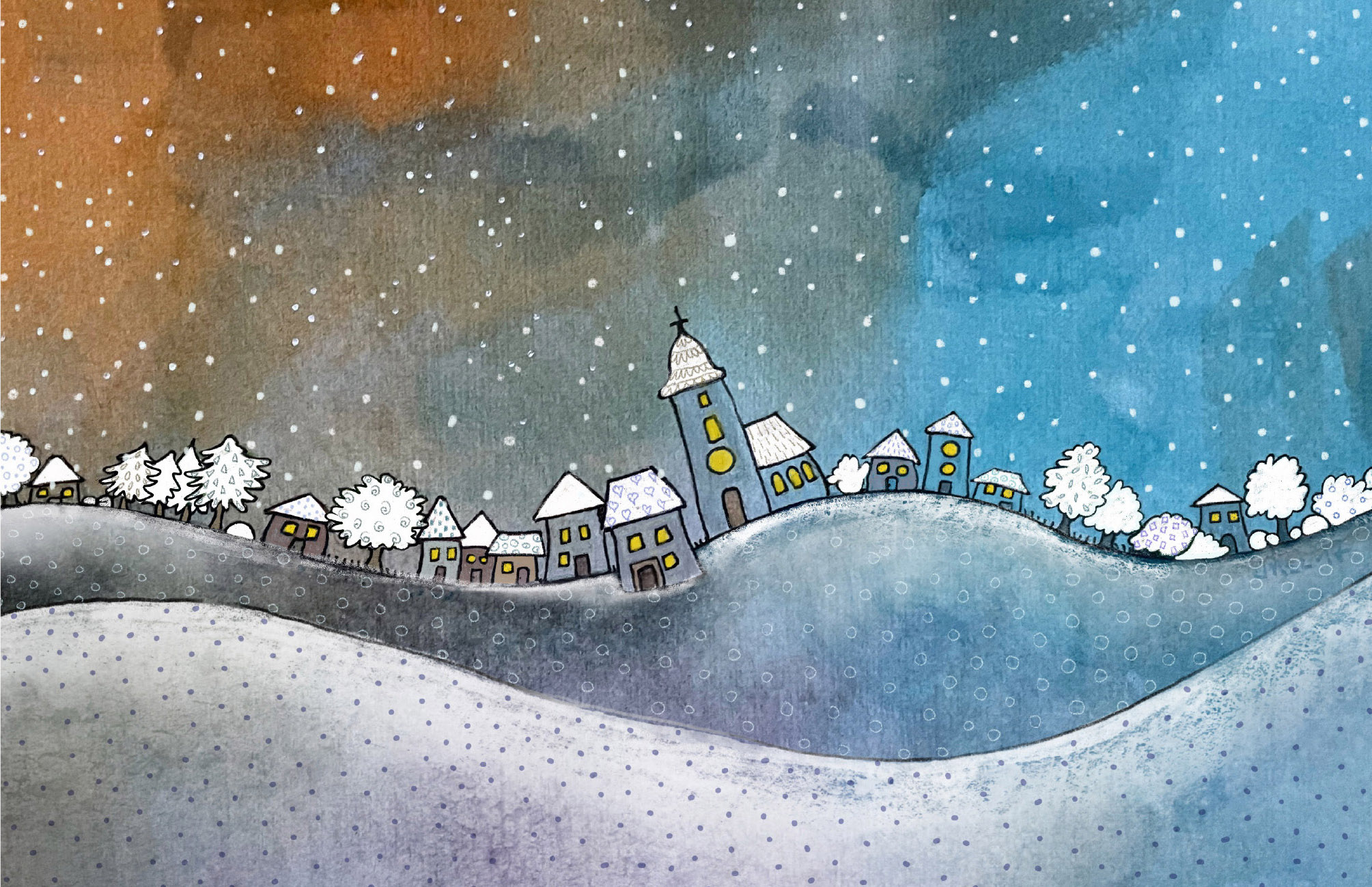 5-Schneegestöber 2023-Bild Schneegestöber, Ursula Zeller