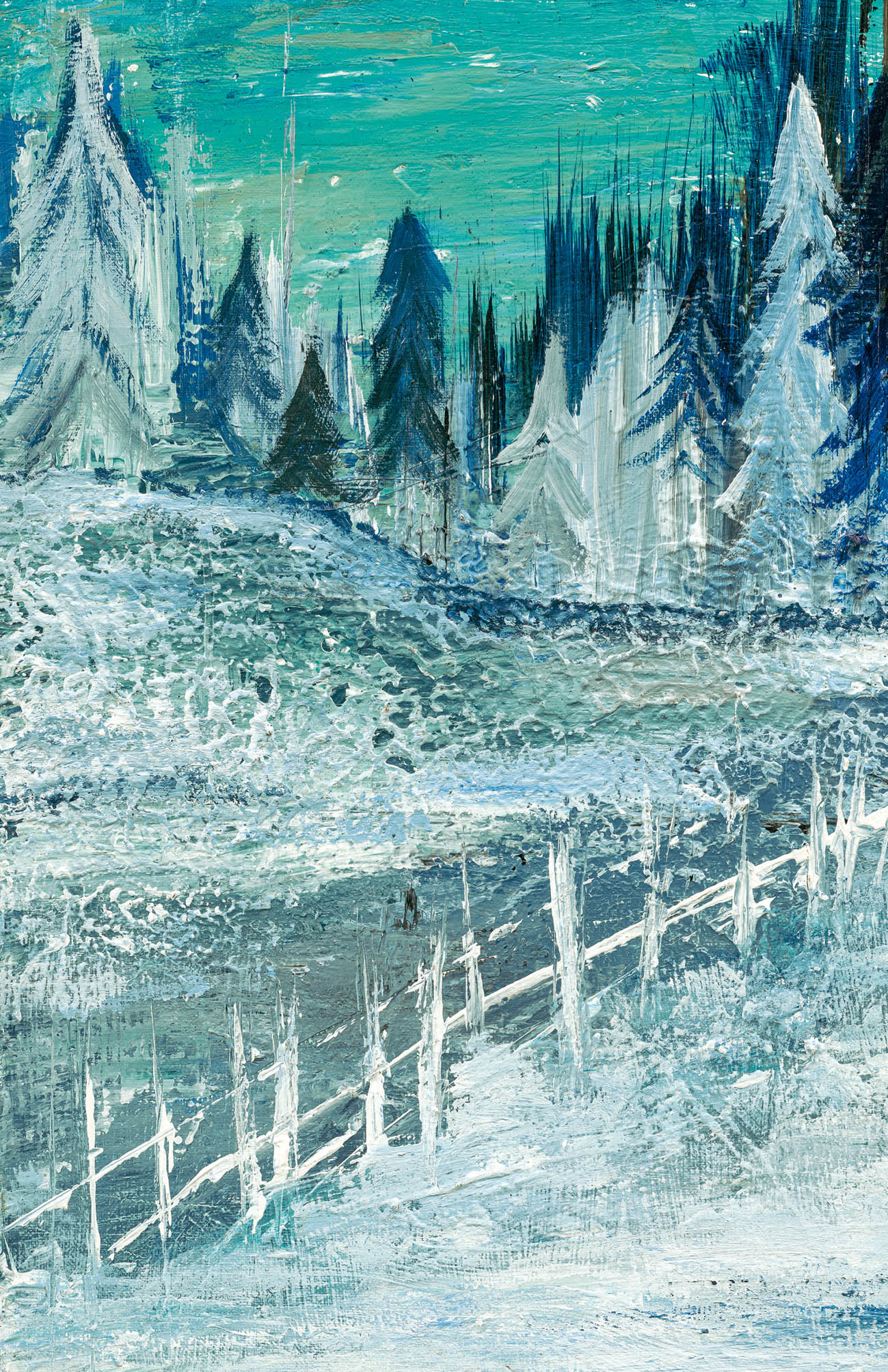 6-Christine Weber -2023-Bild Weihnachtswald, Christine Weber