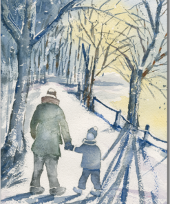 Winterspaziergang, Heidi Schöpf