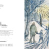 Winterspaziergang-Hochformat